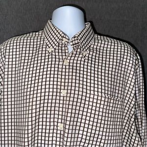 PETER MILLAR PINEHURST BUTTON FRONT SHIRT-EXCELLENT-XL